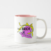 La jeune mariée (mariage Bell) tasses