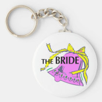 La jeune mariée (mariage Bell) porte-clés
