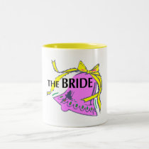 La jeune mariée (mariage Bell) tasses