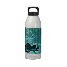 La jolie eau Lilly de turquoise Bouteille