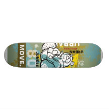 La jungle urbaine de grand Bambu de papa Plateaux De Skate