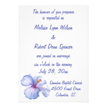 La ketmie rêve le mariage cartons d'invitation