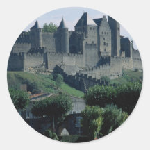 La La citent, le Languedoc-Roussillon, Carcassonne Autocollants