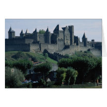 La La citent, le Languedoc-Roussillon, Carcassonne Cartes De Vœux