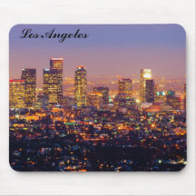 LA la nuit Mousepad Tapis De Souris