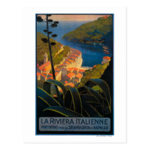 La la Riviera Italienne Cartes Postales