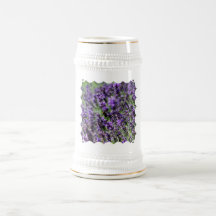 La lavande met en place la bière Stein Mug À Café