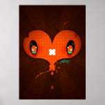 La Leche "coeur " d'AMO de Yo Affiches