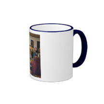 La leçon de musique de Johannes Vermeer (circa1663 Mug
