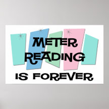 La lecture de compteur est Forever Posters