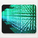 La LED verte allume Mousepad tapis de souris
