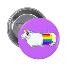 La licorne pète bouton badges