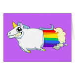 La licorne pète carte de voeux