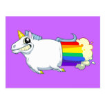 La licorne pète carte postale