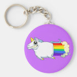 La licorne pète Keychain Porte-clefs