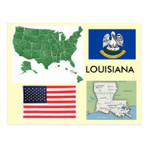 La Louisiane, Etats-Unis Cartes Postales