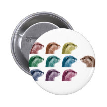 La loutre soit différente badge avec épingle