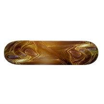 La lueur du réveil planches à roulettes customisées