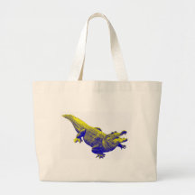 LA LUMIÈRE D'ALLIGATOR SAC EN TOILE