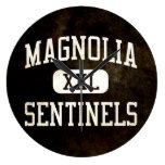 La magnolia veille sur l'athlétisme pendule