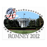 La Maison Blanche 2012 de Romney Carte Postale