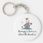 La maison de Grampy est où le coeur est Porte-clé