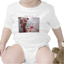 La maman m'aime, Bear&Flowers T-shirt