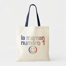 La Maman Numéro 1 (maman de numéro 1 en français) Sac