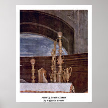 La masse du détail de Bolsena par Raffaello Sanzio Posters