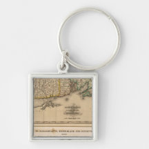 La masse, Île de Rhode, le Connecticut Porte-clef