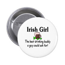 La meilleure copine potable 2 de fille irlandaise badges avec agrafe