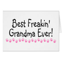 La meilleure grand-maman de Freakin jamais Cartes De Vœux
