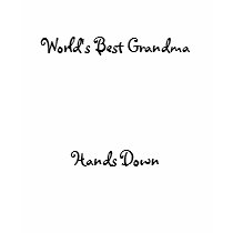 La meilleure grand-maman du monde, mains vers le b t-shirts