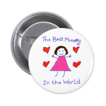 La meilleure maman au monde badge