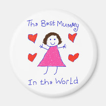La meilleure maman au monde magnets