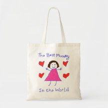 La meilleure maman au monde sacs en toile