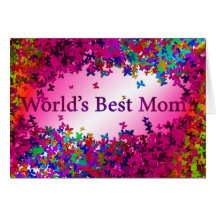 La meilleure maman du monde ! #2 carte de vœux