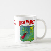 La meilleure récompense de mère - présentée dessus tasse à café