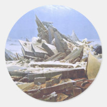 La mer de la glace adhésifs