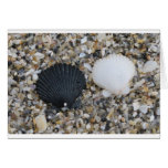 La mer écosse la carte d'amour