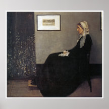 La mère de Whistler Posters