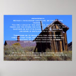 La montagne de DESIDERATA logent des affiches