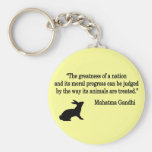 La morale évalue Keychain Porte-clef