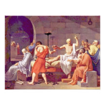 La mort de Socrates par David Jacques-Louis (meill Faire-part