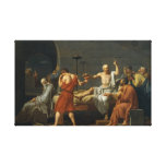 La mort de Socrates Impression Sur Toile