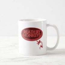 La mort par des singes tasse
