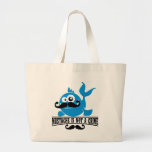 la moustache n'est pas un crime sacs en toile