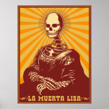 La Muerta Lisa Posters