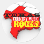 La musique country du Texas bascule des autocollan