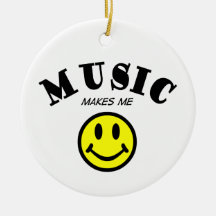 La musique me fait l'ornement de sourire